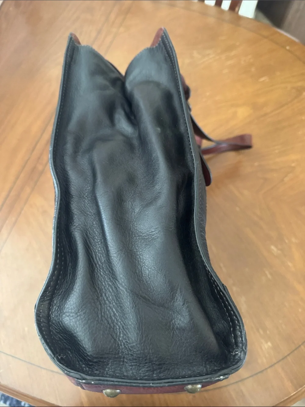 Fossil leather bronze